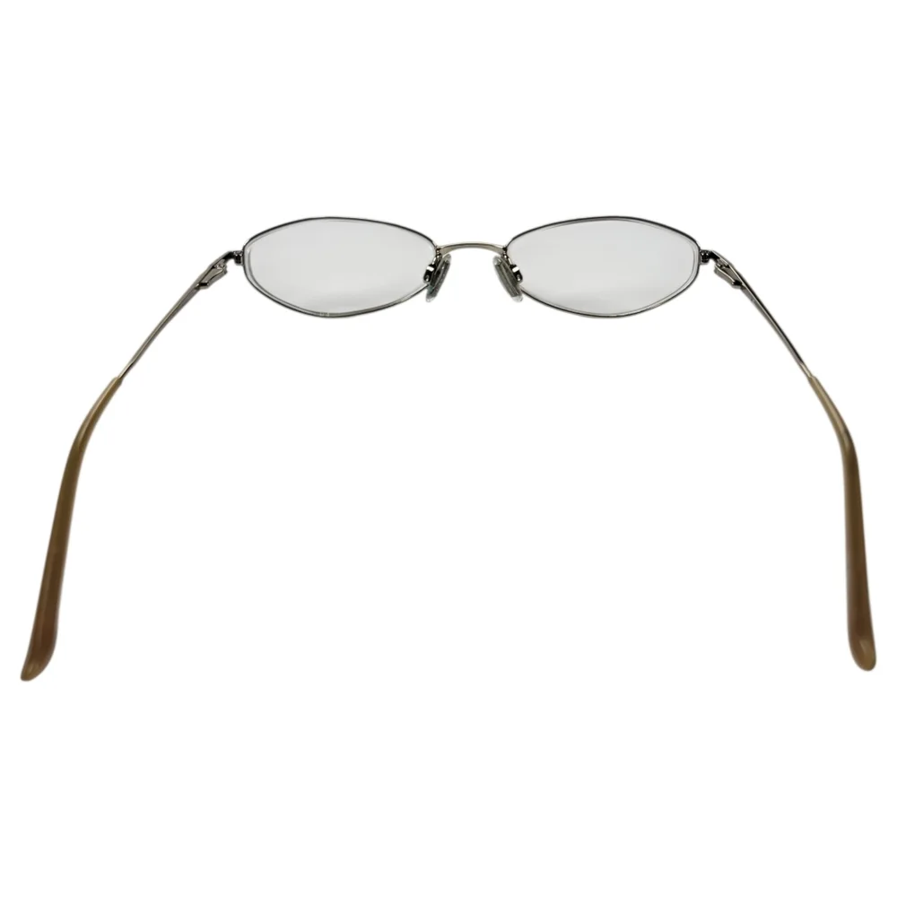 Lacoste Eyeglasses Frames‎ Only LA 12216 LB Brown 48-17-135 Slim Oval Wire Frame